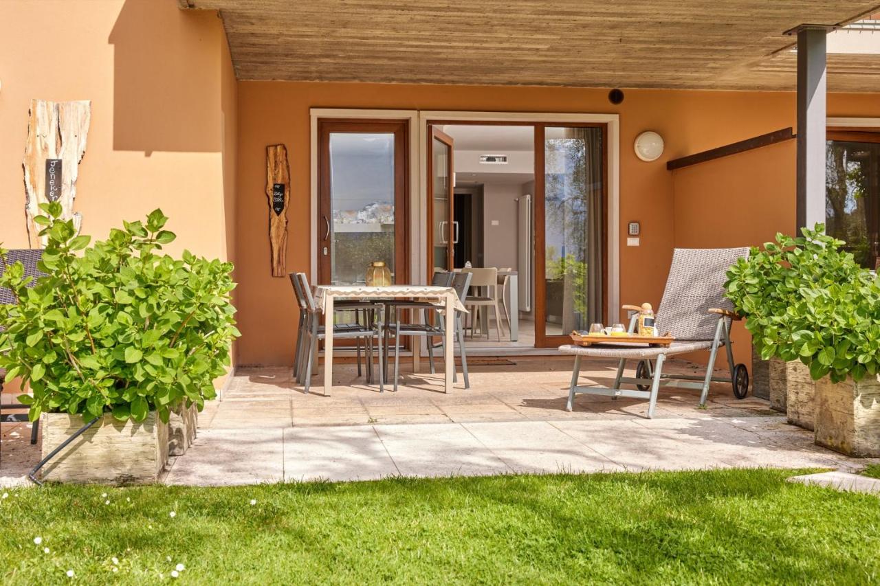 Apartment mit Gartenblick