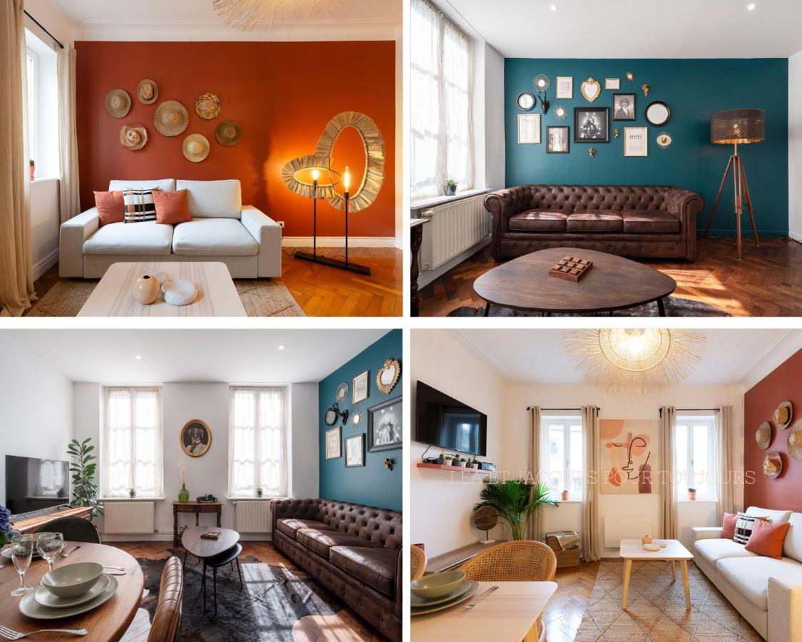 Bohemian Bakoua & Chesterfield Cottage, hyper-centre - Ferienwohnung