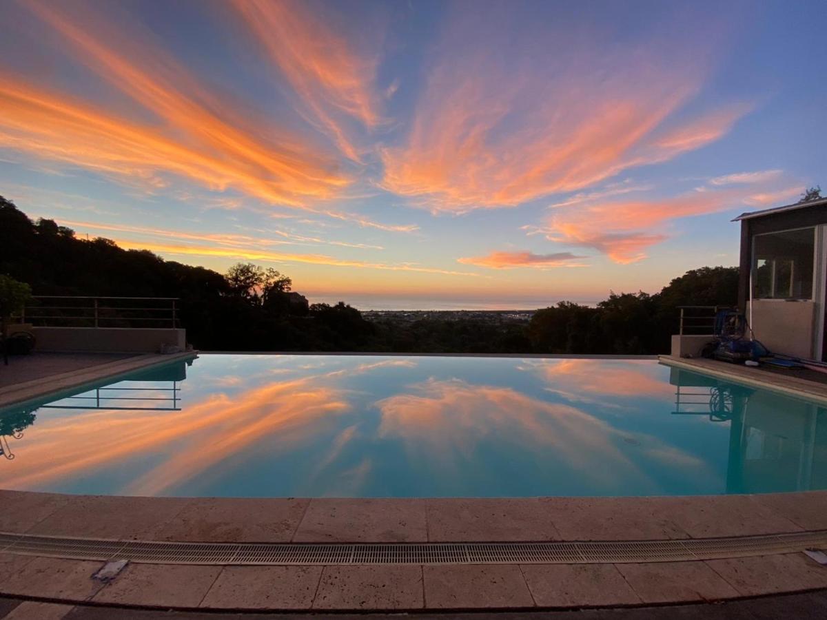 Studio moderne magnifique vue sur mer dans cadre calme et verdoyant - B&B