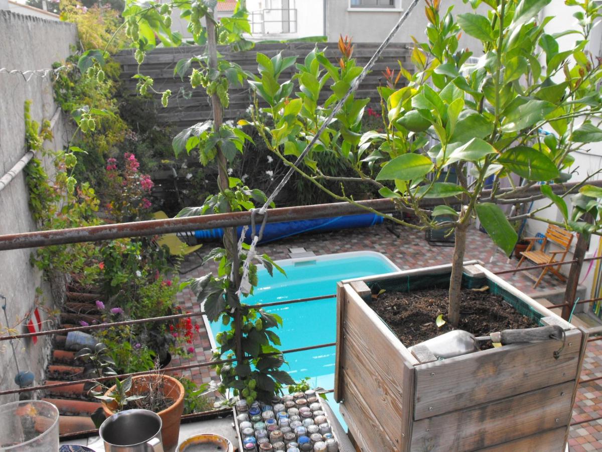 B&B Niort - Maison de ville terrasse piscine jardin - Bed and Breakfast Niort