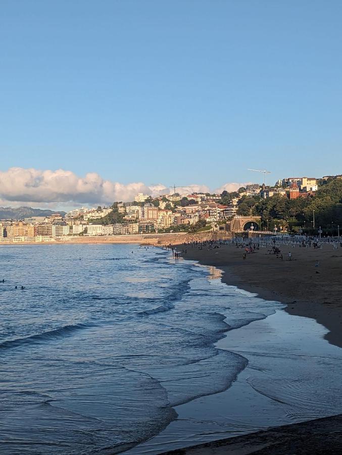 NEW Apartment & Terrace. Steps to Ondarreta Beach - B&B
