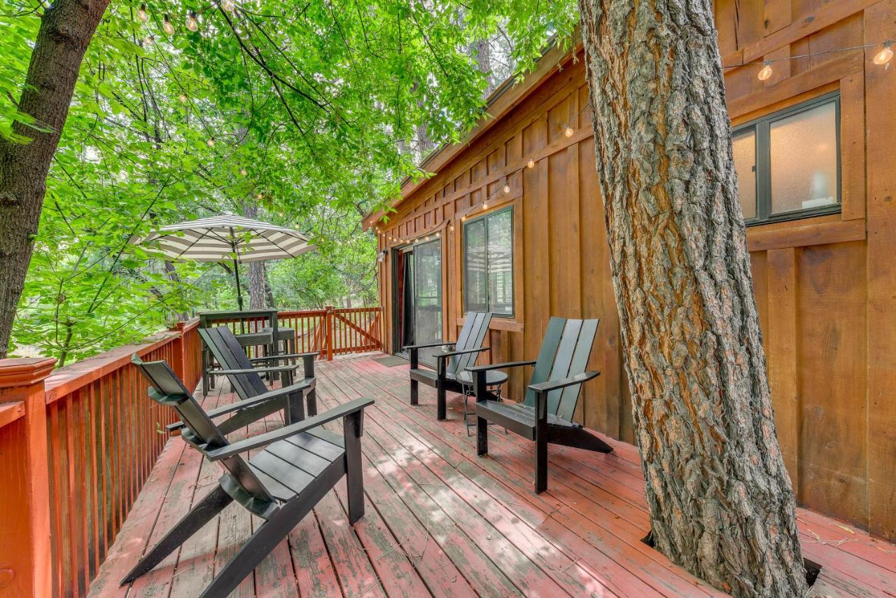 B&B Ruidoso - Inn of the Mountain Goats Ruidoso Cabin with Deck! - Bed and Breakfast Ruidoso