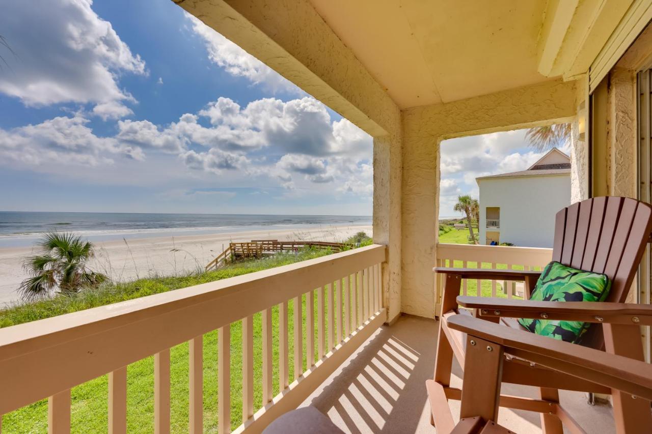 Beachfront St Augustine Condo with Pool Access - B&B