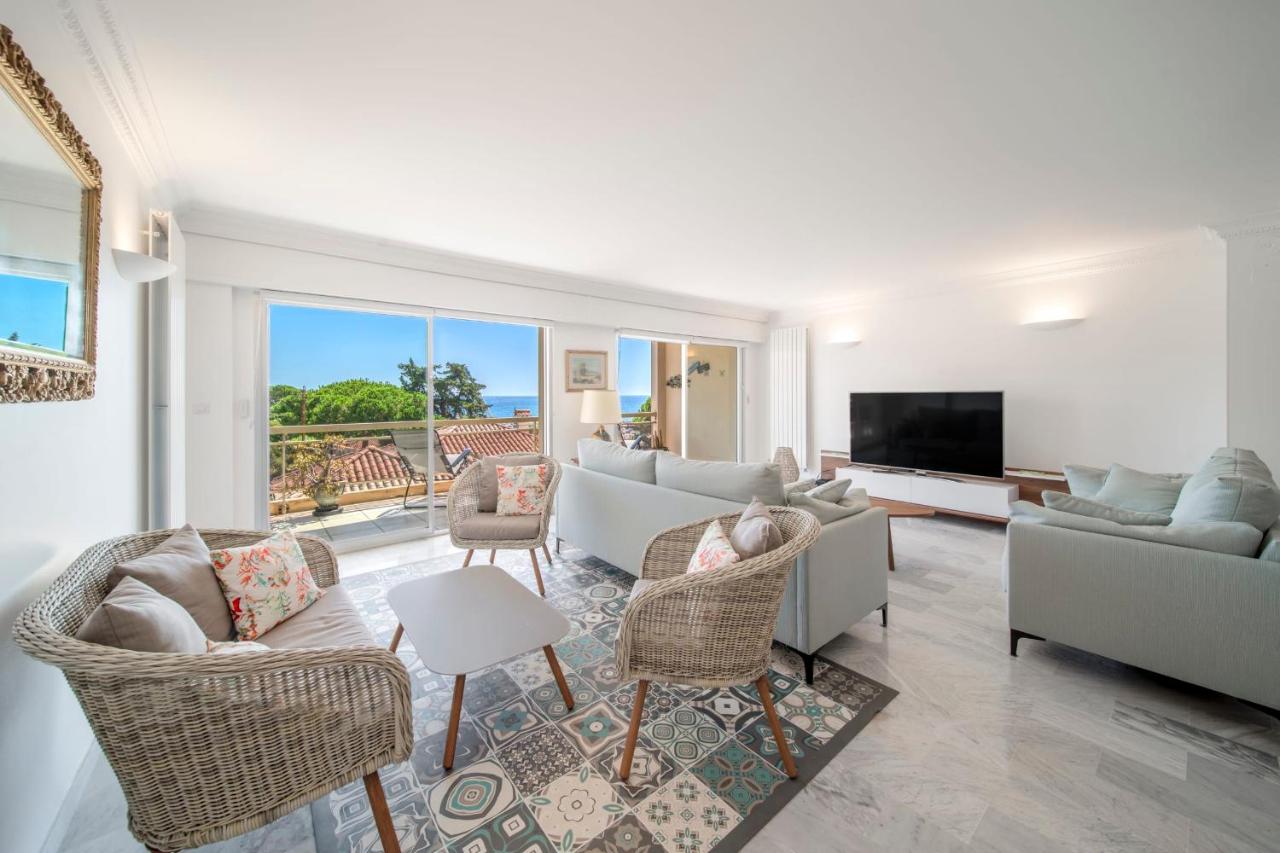 Renovated apartment 155m2 3BR6p - Cannes Palm Beach - B&B Cannes