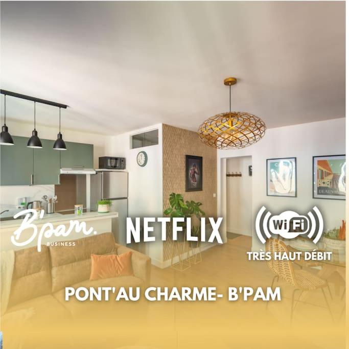 Pont'Au Charme - Hypercentre - B'PAM - Ferienwohnung Pont-Audemer