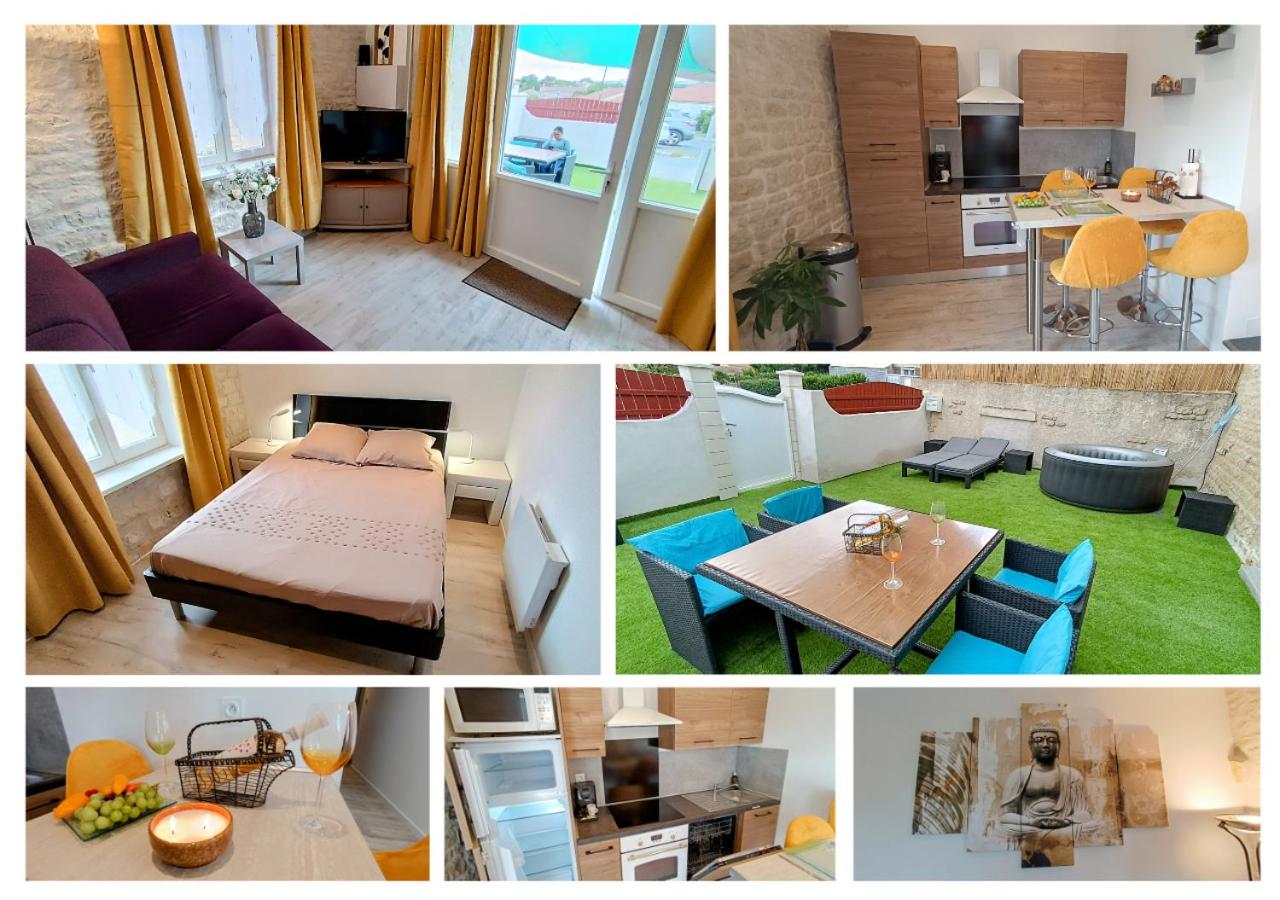 Le Cosyhome de Fontenay I Grand Parking & Netflix & Salon de Jardin - B&B Saint-Michel-le-Cloucq