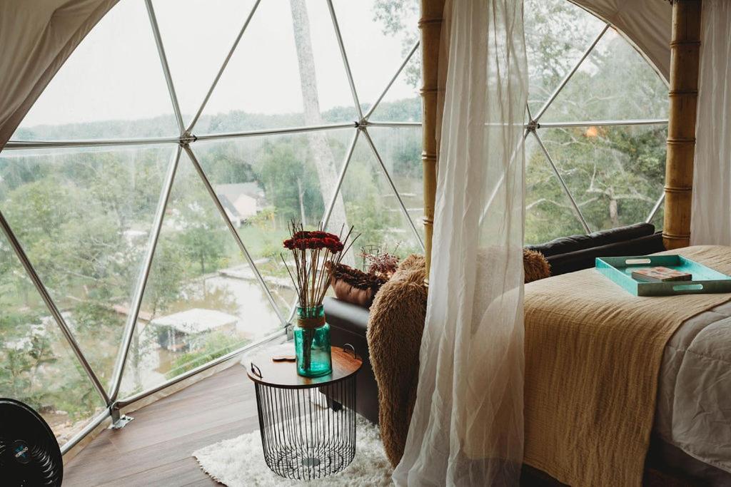 B&B Rogersville - WATERFRONT LUXURY GLAMPING DOME - Bed and Breakfast Rogersville