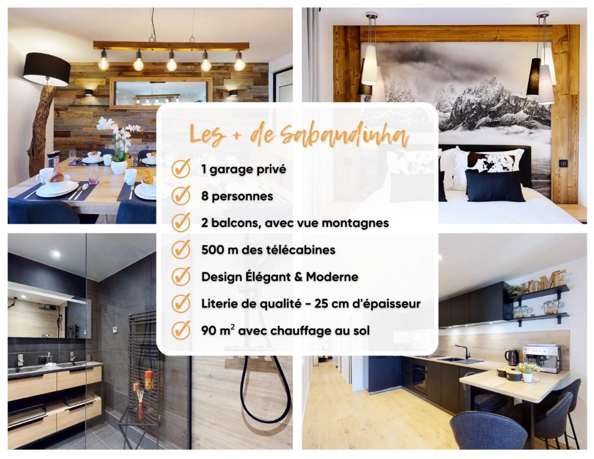 Élégant et Moderne avec Vue Montagne au Coeur de Paradiski - Garage - 8pers - 90m2 - Sabaudinha - B&B Champagny-en-Vanoise