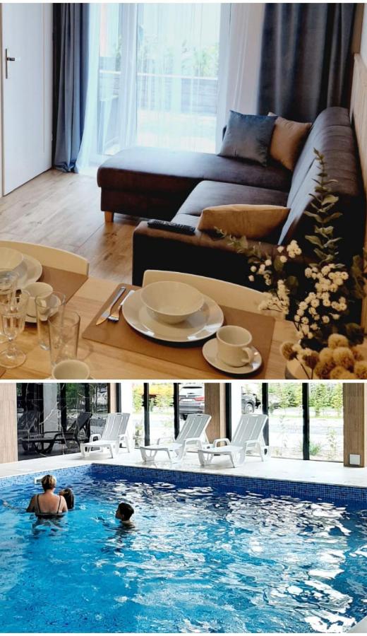 PBA Stockholm - basen kryty, parter, taras, parking - B&B Pobierowo