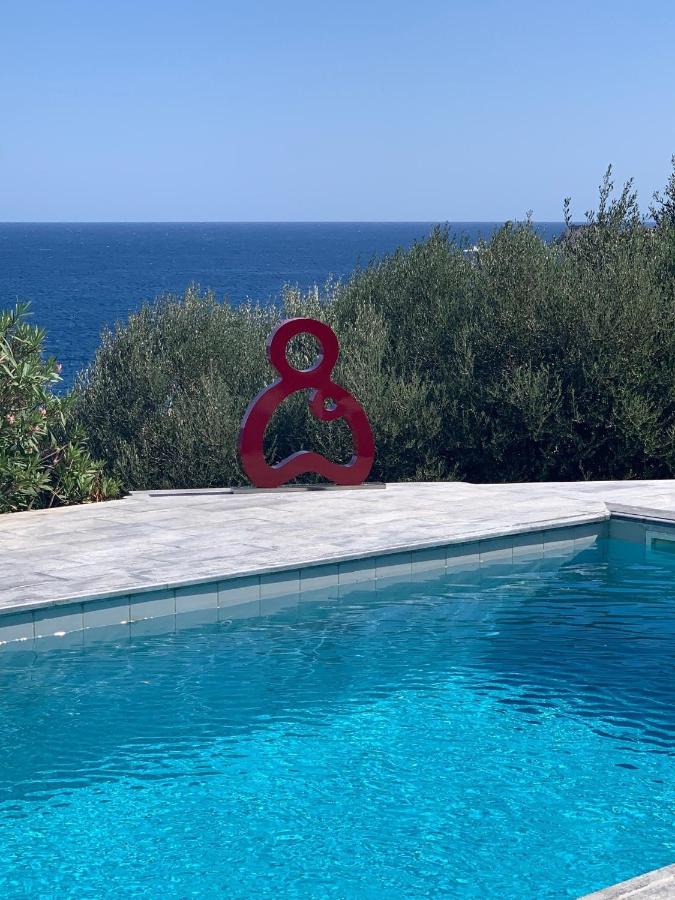 Villa Nafsika stunning view on the Aegean Sea - B&B Ágioi Apóstoloi