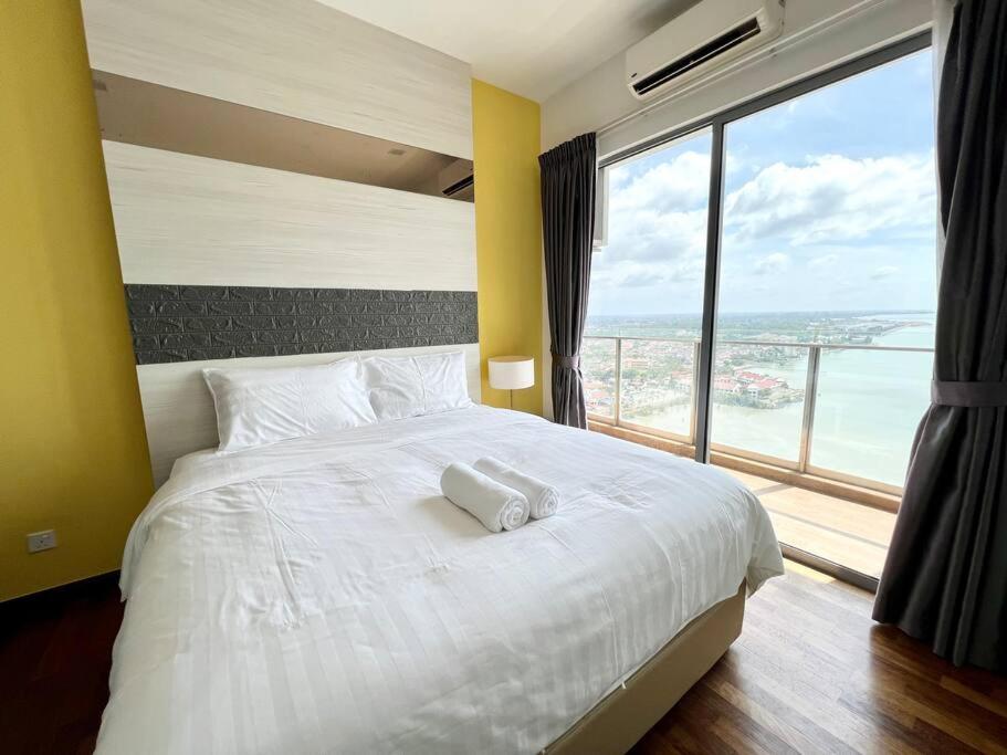 Silversc@pe Melaka Seaview 2Room/5pax/Bathub/tvbox - Ferienwohnung Malakka