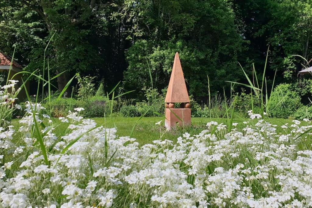 Ferienwohnung in der Villa Sana mit großem Garten - Bed and Breakfast