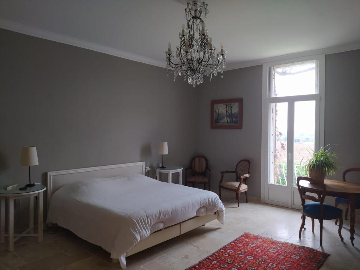 B&B Tornac - Le Domaine du Soulier Chambre Tilleul - Bed and Breakfast Tornac