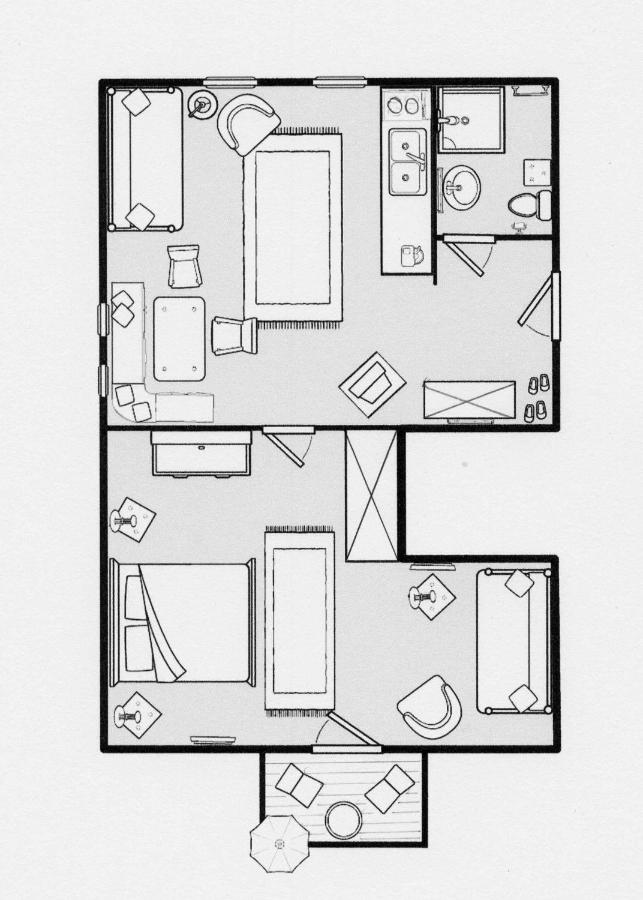 Large One-Bedroom Apartment (2-3 Adults)