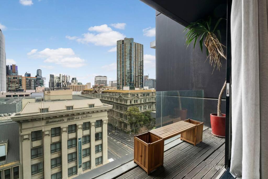City View Central - Balcony Abode by Southern Cross - Chambres d’hôtes Melbourne