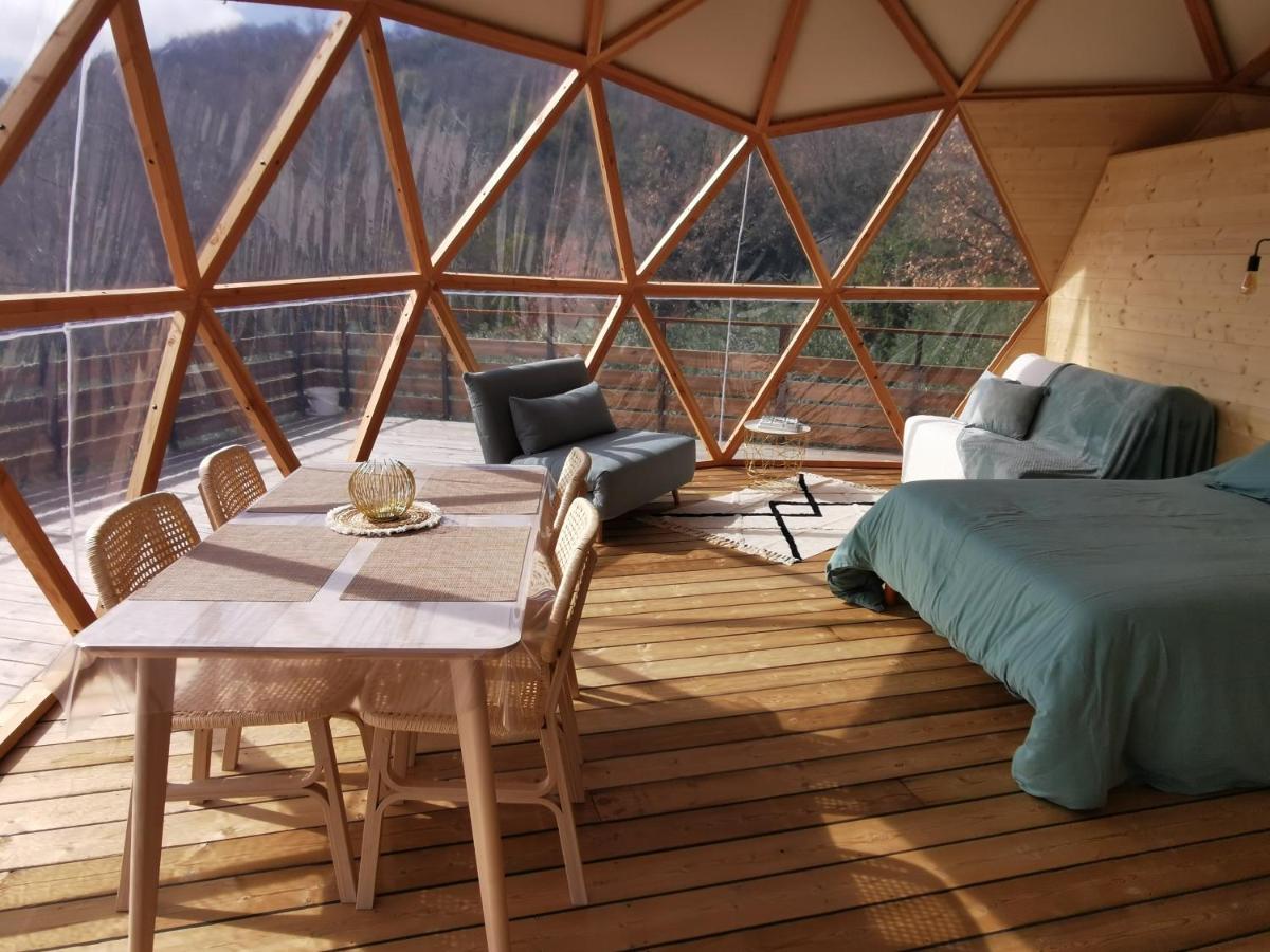 Le dôme géodésique - Chambres d’hôtes Ansignan
