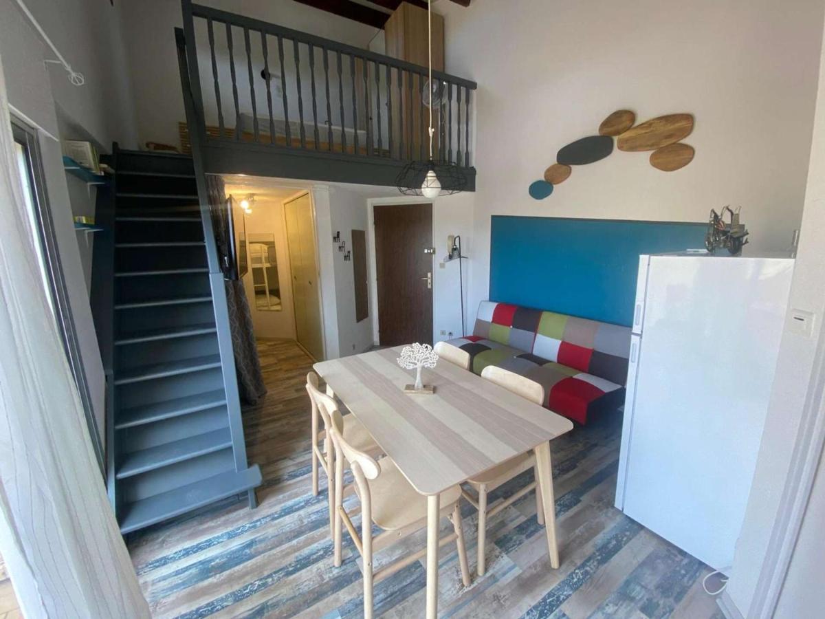 Studio Cabine Mezzanine Rénové pour 4 Pers. avec Terrasse et Parking Privé - Animaux Admis - FR-1-326-553 - B&B Le Castellas