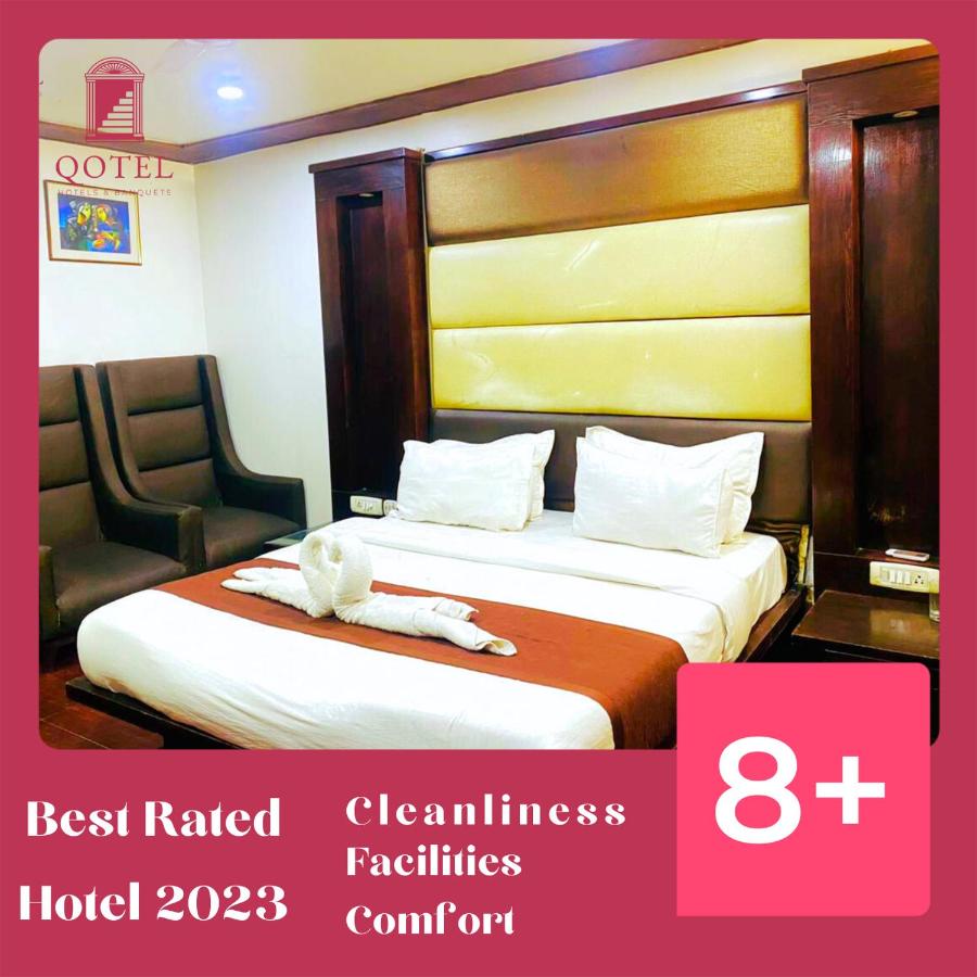 B&B New Delhi - Qotel Hotel Pitampura Couple Friendly - Bed and Breakfast New Delhi