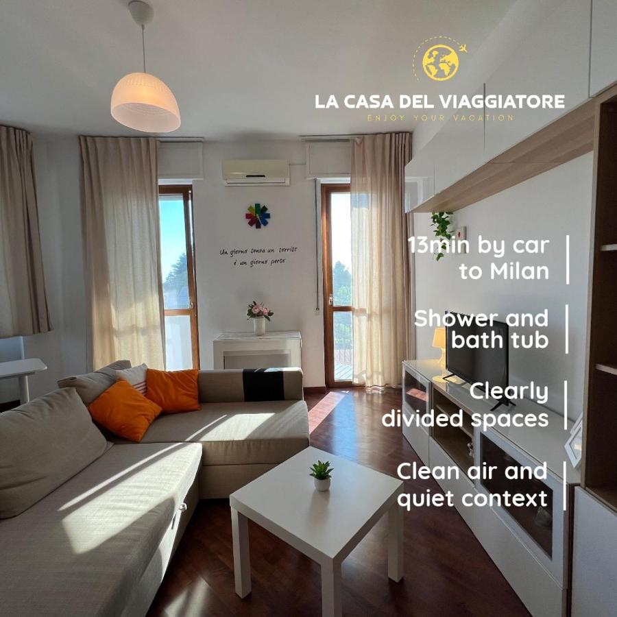 B&B Trezzano sul Naviglio - Apartment La Casa del Viaggiatore - 4 ppl - 13min to Milan - Free public parking - Bed and Breakfast Trezzano sul Naviglio