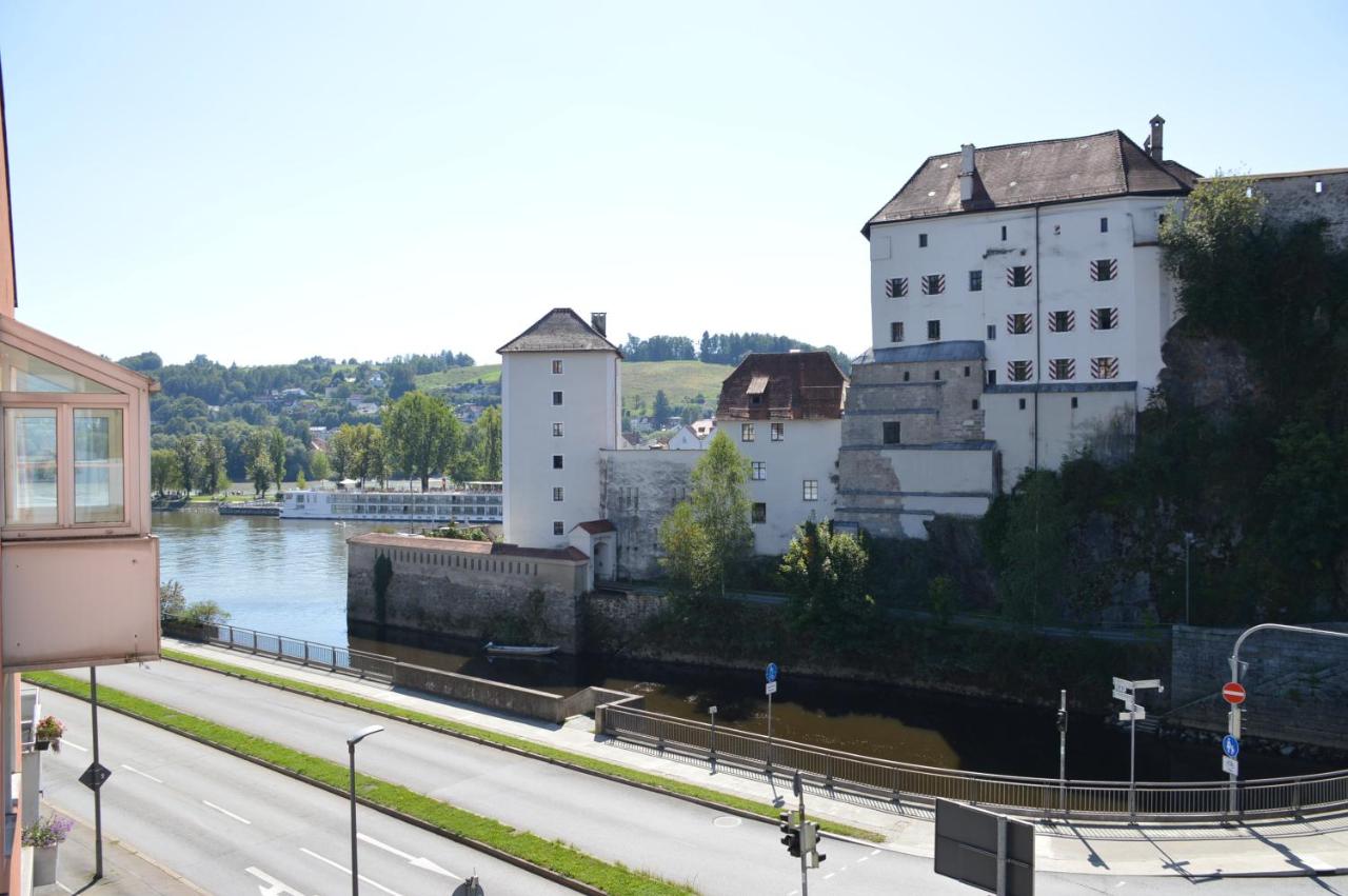 Stilvolles Appartement mit Blick auf das Dreiflüsse-Eck - B&B Passavia