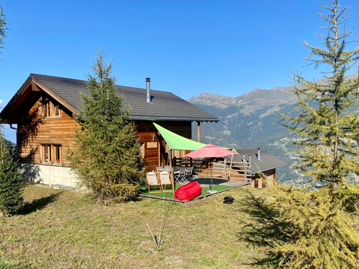 La Pourvoirie - 4 Vallées - Thyon-Les Collons, 10 pers, ski à 200 m, 4 parkings, vue fantastique ! - Chambres d'hôtes Hérémence
