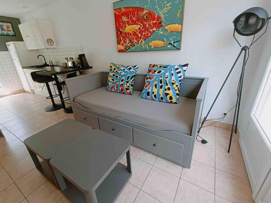 B&B Brest - studio terrasse proche technopole et marine - Bed and Breakfast Brest