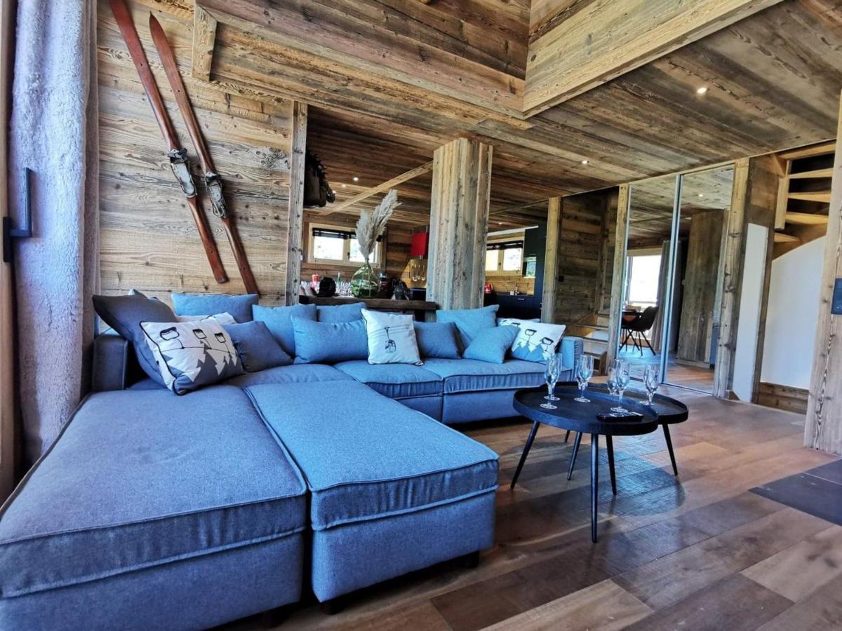 Chalet cozy à 4* avec cheminée, WiFi, et balcon proche des pistes aux Gets - FR-1-598-89 - Ferienwohnung