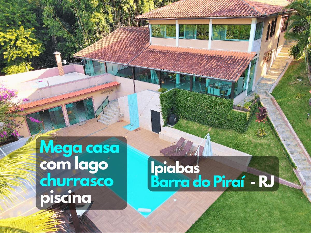 B&B Barra do Piraí - Mega Casa em sítio churrasco piscina em Ipiabas RJ - Bed and Breakfast Barra do Piraí