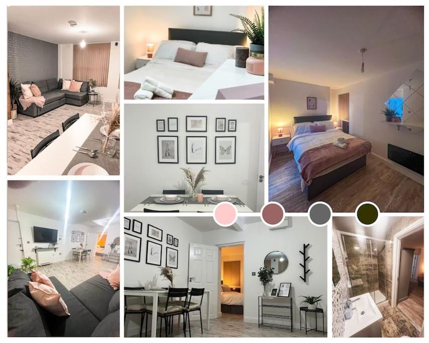 Modern Apartment, Short or Long Term Rental, Relocation & Business,Leicester City Centre - B&B