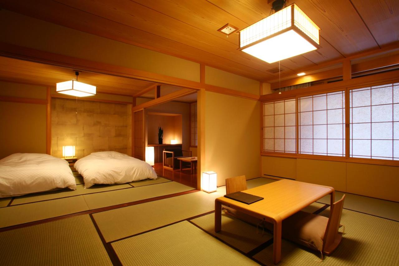 Twin Room with Tatami Area & Japanese Cypress Bath  - Non-Smoking