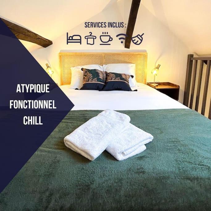 B&B Châteauroux - AlloLola • Cœur de ville • Authentique & Chill - Bed and Breakfast Châteauroux