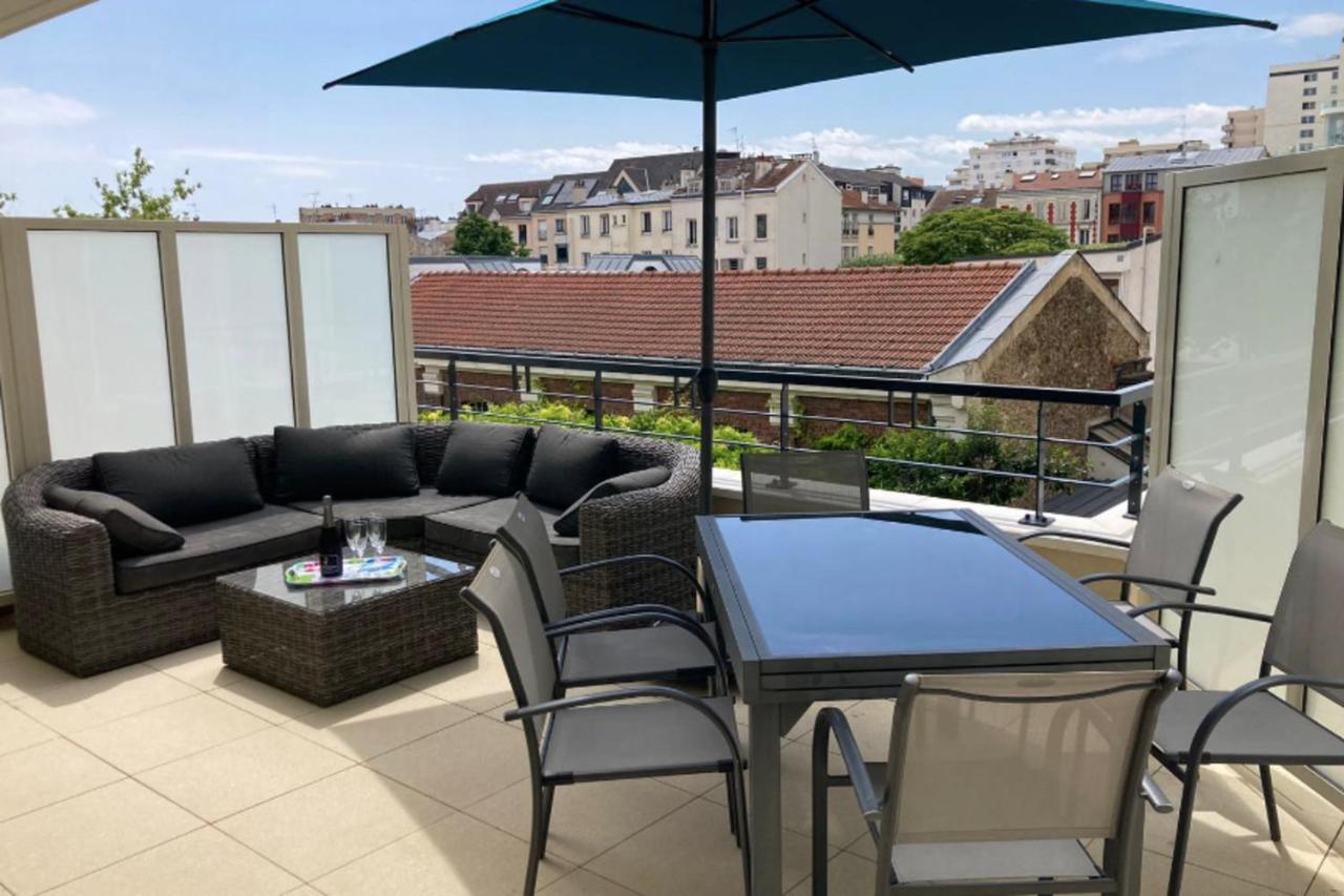 Very nice and quiet 42 m in Suresnes with parking - B&B
