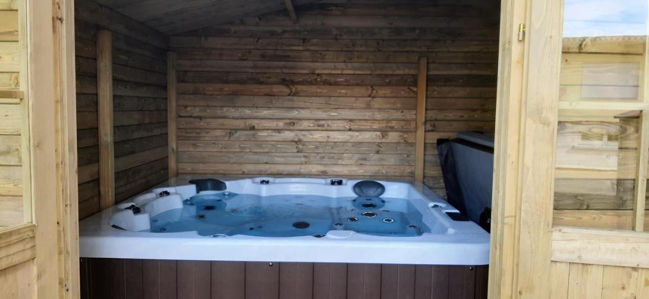 La Pinéguette maison 12 personnes spa 6 pers décoration chalet sauna 4 pers - B&B La Bresse