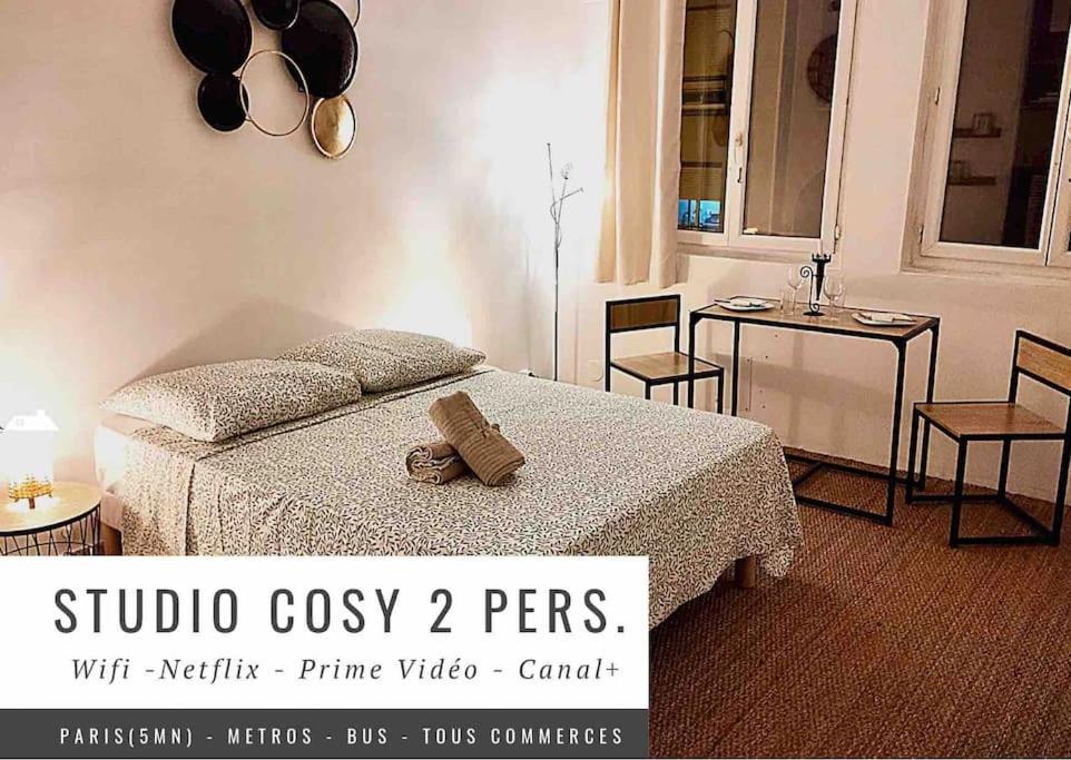 Studio Cosy(5mn Paris)Metro/RER - B&B Alfortville