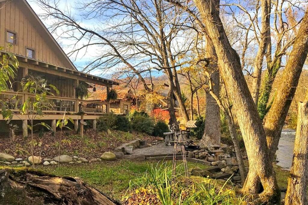Water's Edge ~ Covered Porch w/ Deep Creek as your Backyard Haven - B&B