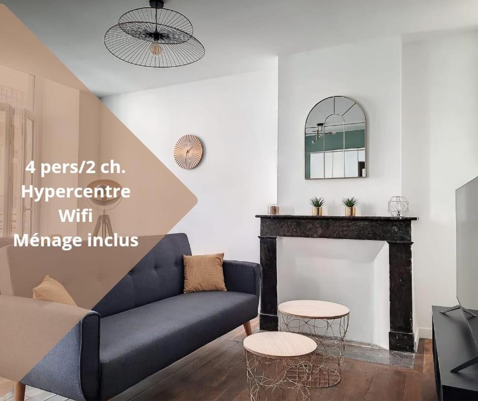 B&B Tarbes - Le Gatsby - 2 chambres - Fibre Wifi - Netflix - Ménage inclus - Bed and Breakfast Tarbes