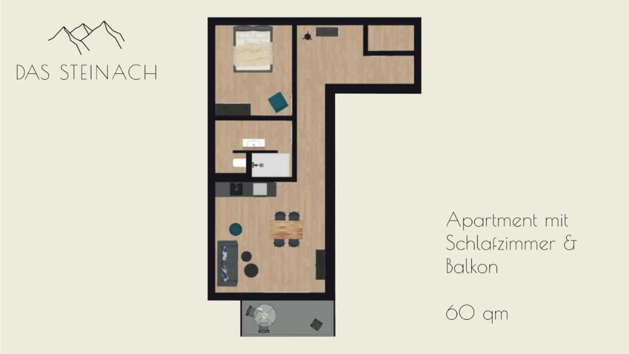 Apartment mit Blick auf die Berge