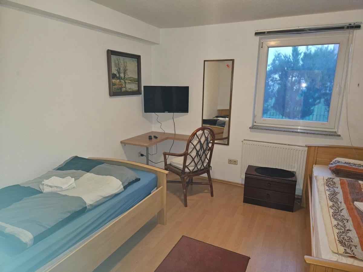 Zweibettzimmer mit Blick