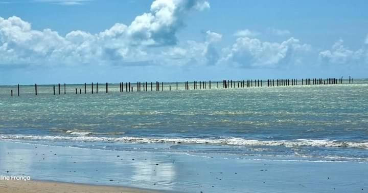 Casa na beira da Praia Cumuruxatiba - Chambres d’hôtes
