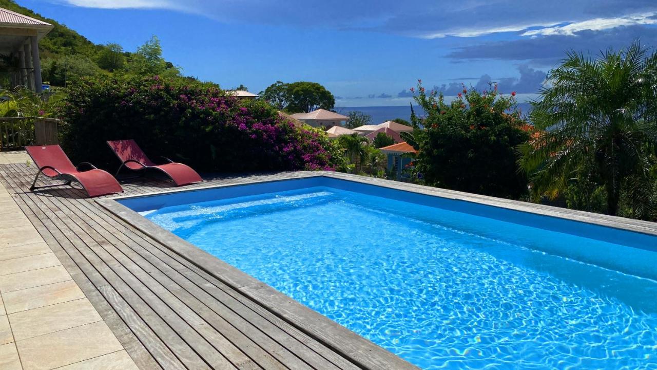 B&B Les Anses-d'Arlet - Villa de charme avec piscine et magnifique vue mer - Bed and Breakfast Les Anses-d'Arlet
