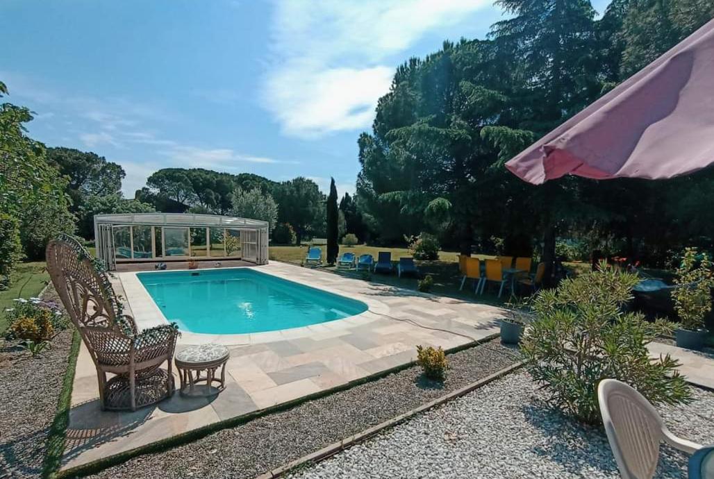 B&B Villedaigne - Mas des 2 paons - Bed and Breakfast Villedaigne