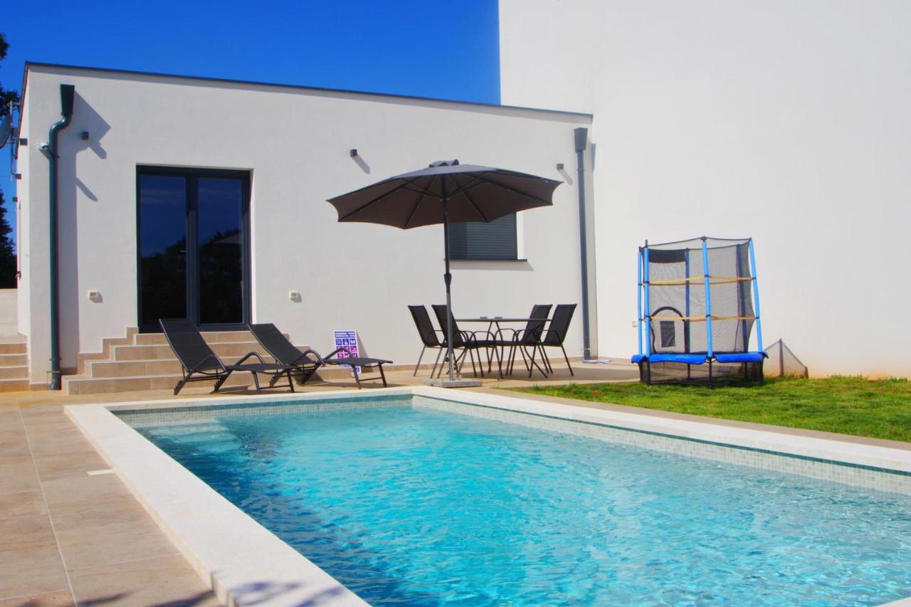 Holiday house with private pool in village Šišan - B&B