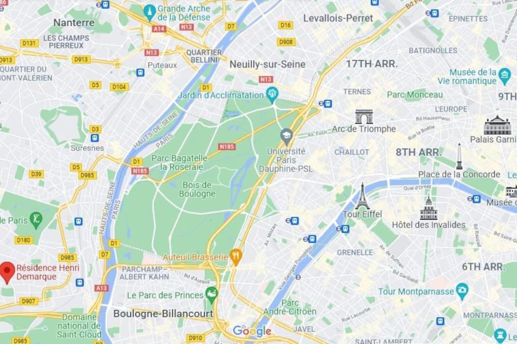 Le Bon Repos - Séjours professionnels et vacances en famille aux portes de Paris - Ferienwohnung Garches