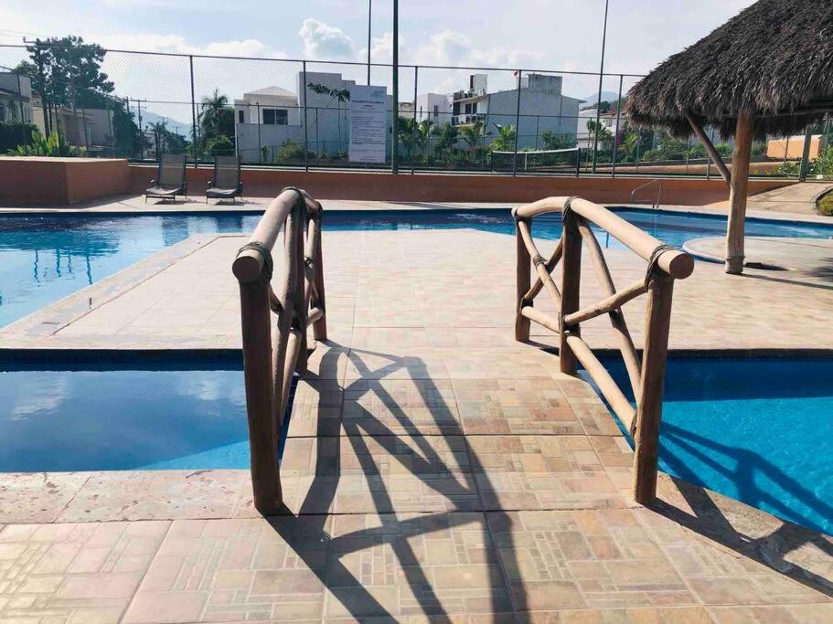 Mini Departamento Real del Country Playa Alberca - Ferienwohnung Manzanillo