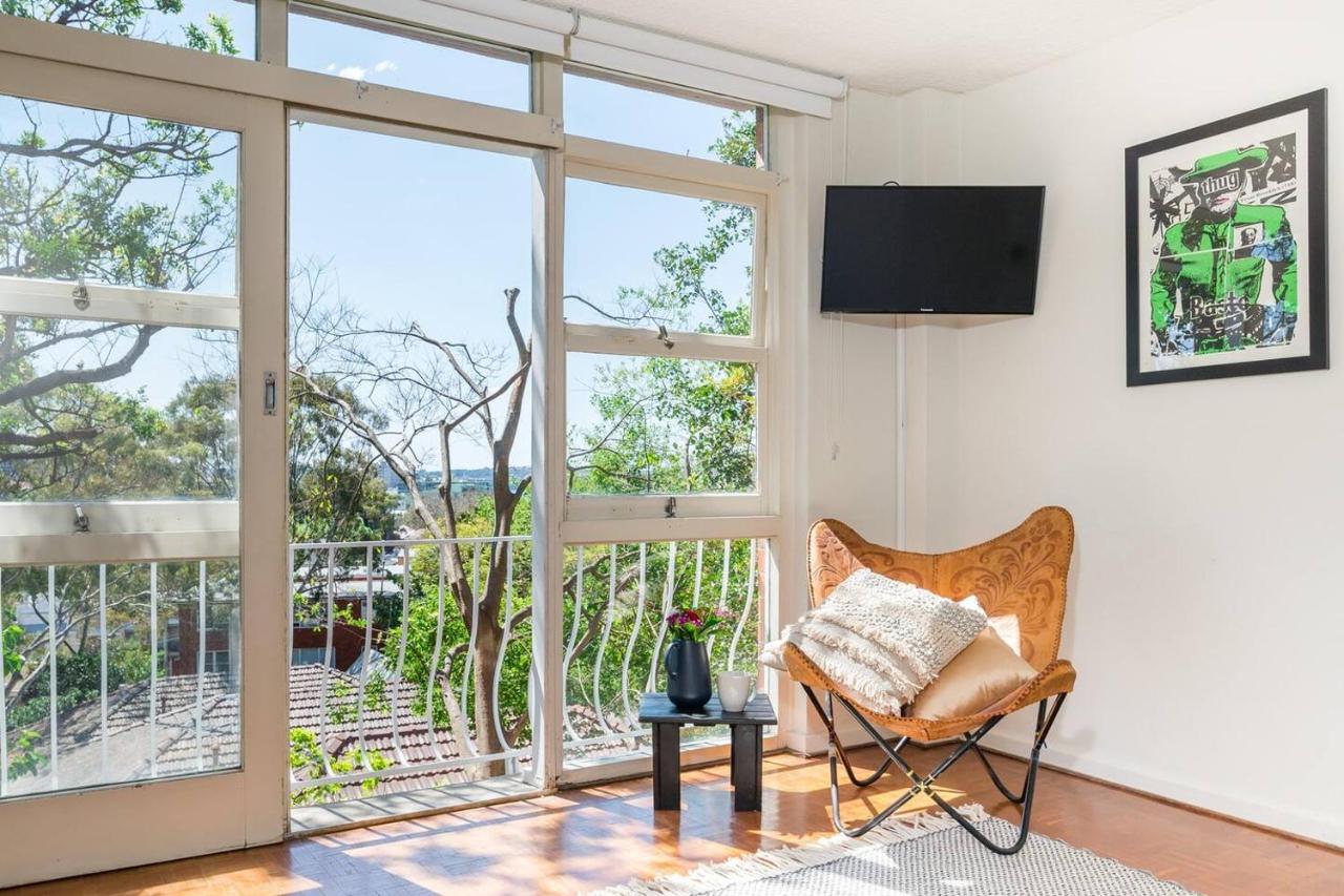 B&B Sídney - Leafy Paddington Studio with Harbour Views - Bed and Breakfast Sídney