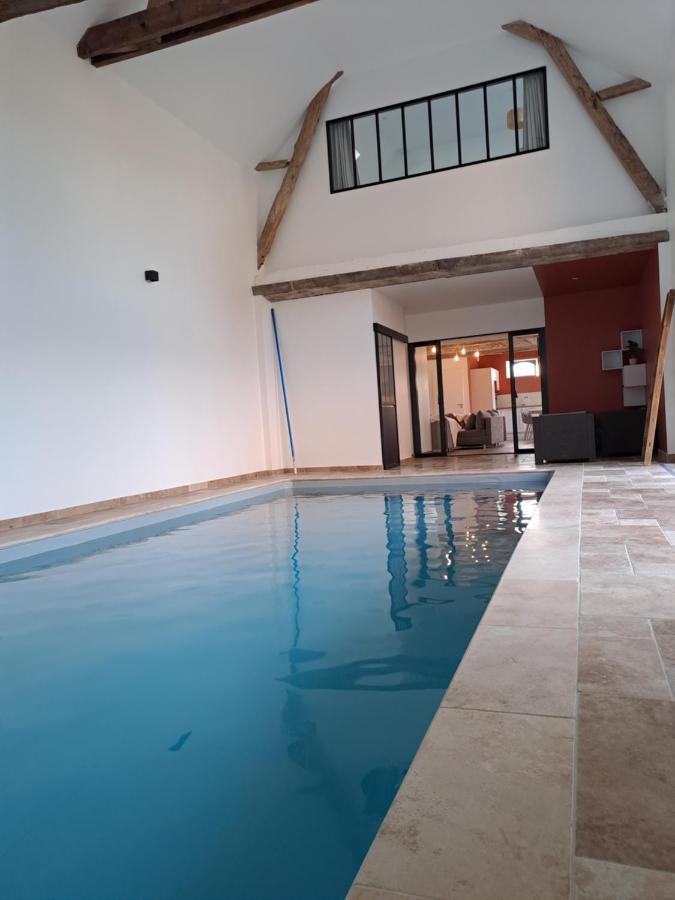 Gîte du Plantagenêt - Piscine intérieure privative - Chambres d’hôtes Rouez-en-Champagne