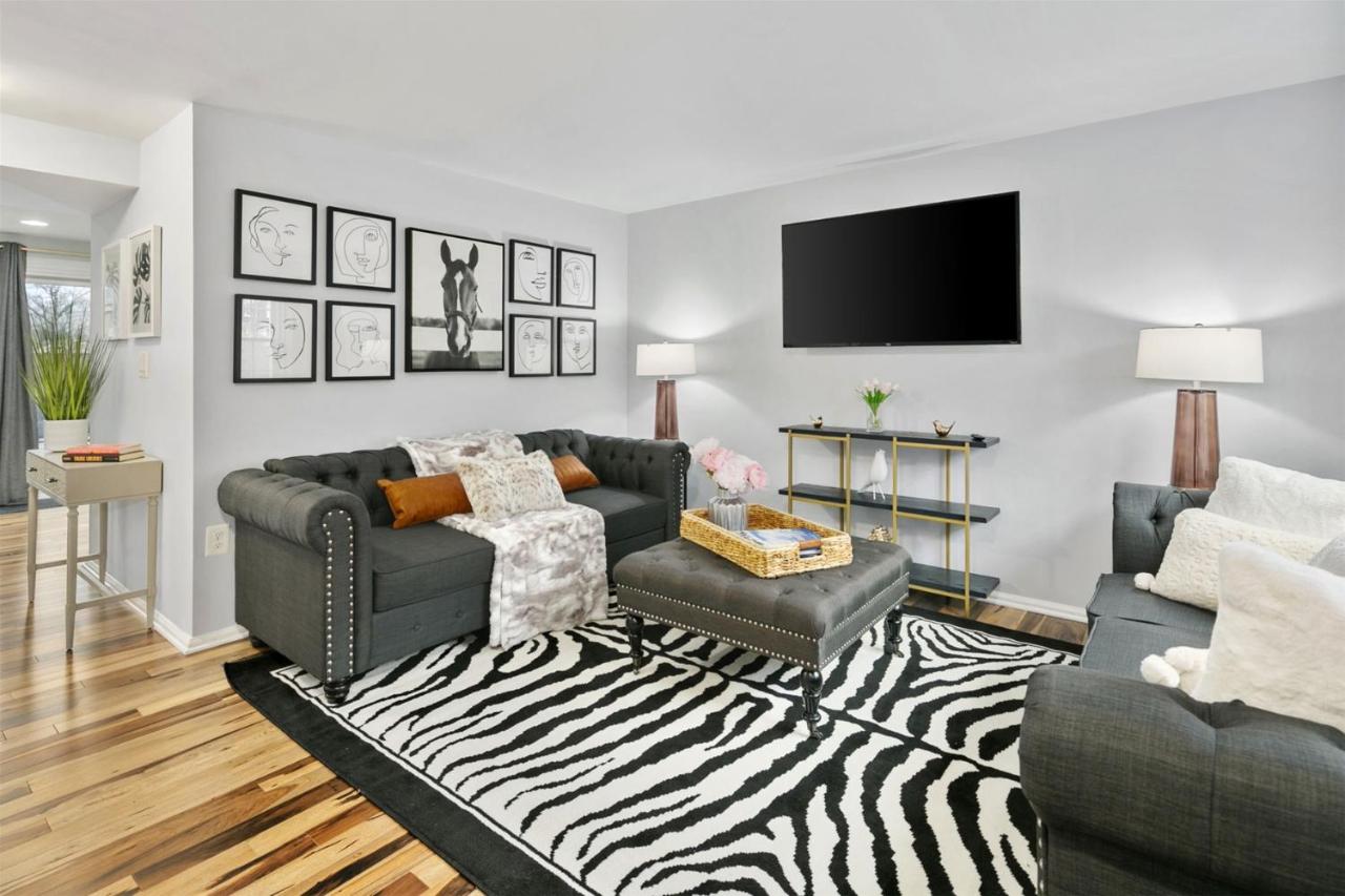 Modern, Office, Fast WiFi, 40 Mins to DC - B&B