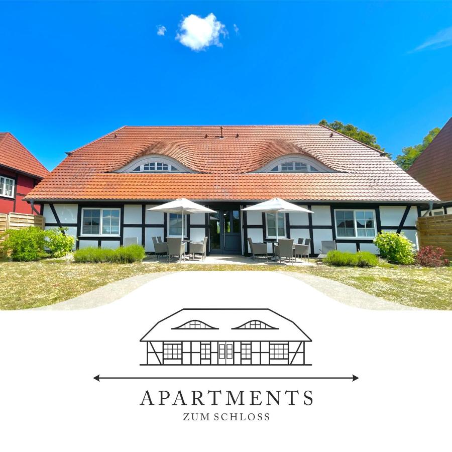 B&B Mellenthin - ~ Apartments zum Schloss ~ Traumhafte Ferienwohnungen auf Usedom - Bed and Breakfast Mellenthin