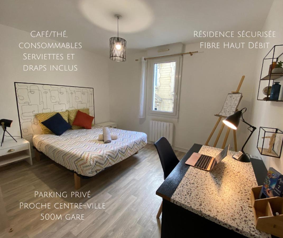 B&B Angoulême - Work App'Art - T2 - Fibre - Parking - proche gare - Bed and Breakfast Angoulême