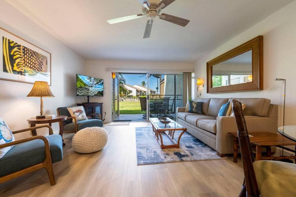 B&B Wailea - Hale Kamaole 1-113- Ground Floor Updated Kihei Gem, 300steps to beach - Bed and Breakfast Wailea